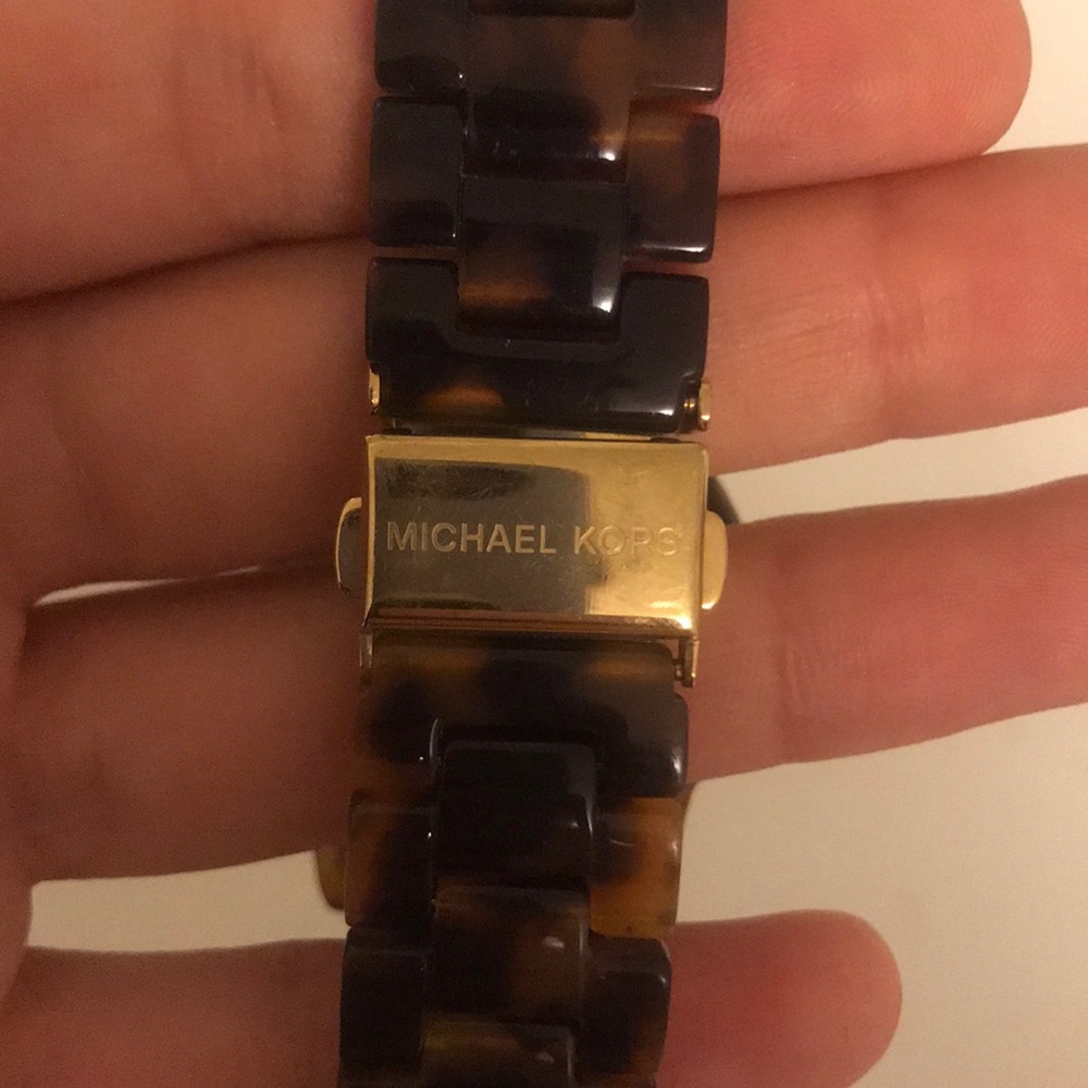 Michael Kors Tortoise Shell Watch - image 4